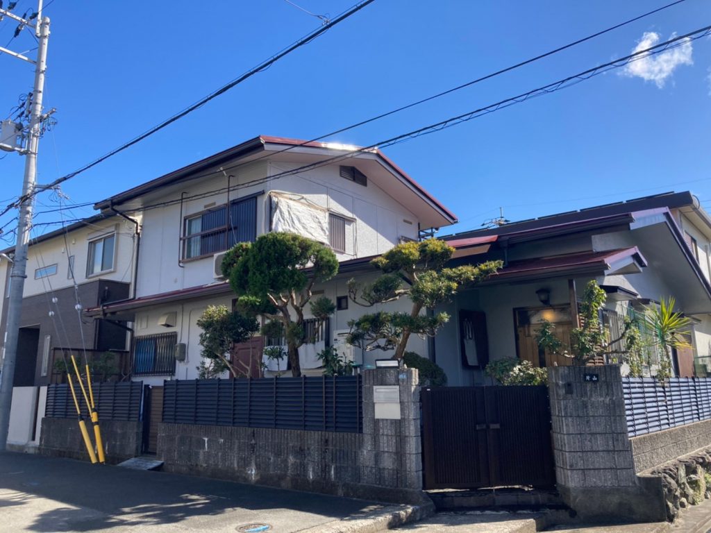 【茨木市】ラジカル制御で劣化を防ぐ！屋根外壁塗装/パーフェクトトップ
