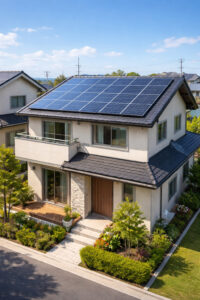 太陽光パネルの普及率と売電価格についてご紹介。